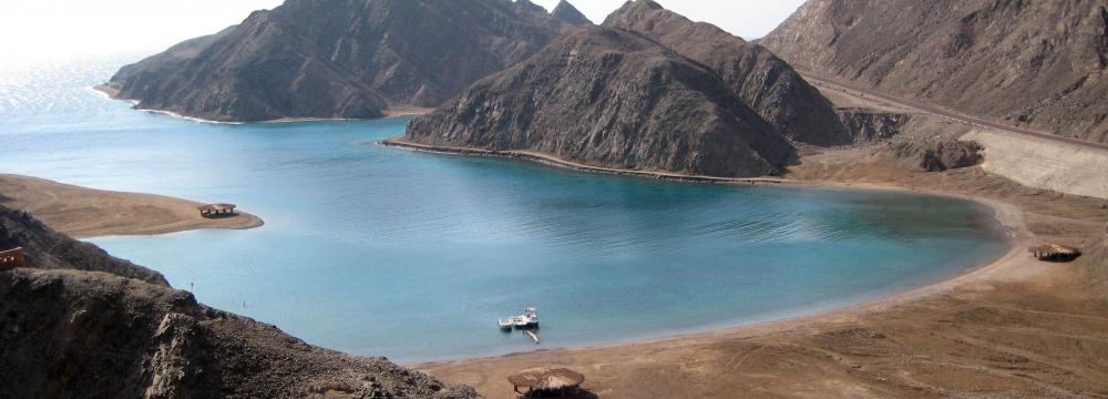 The Fjord Marsa Murakh zwischen Nuweiba und Taba / Sinai